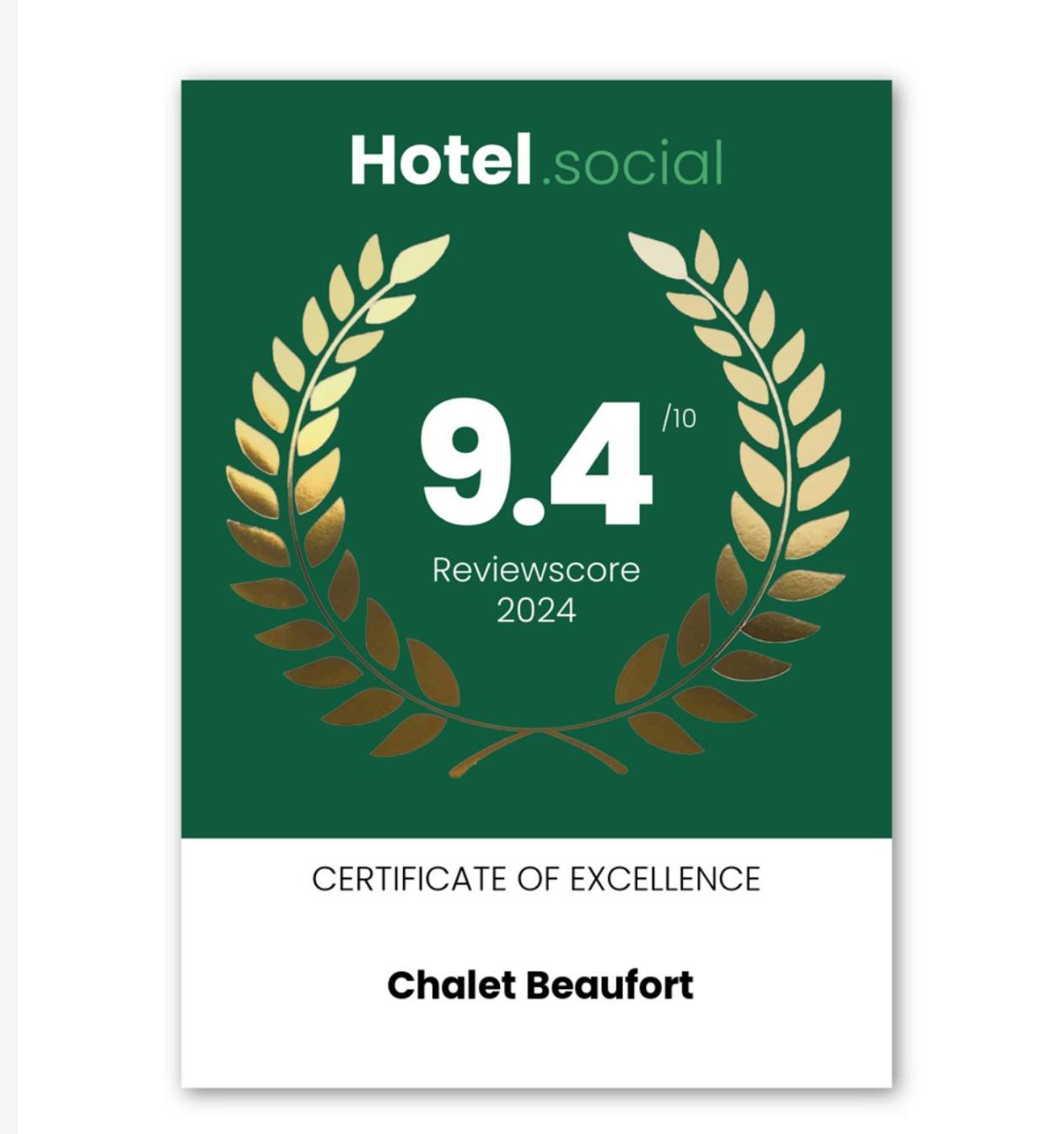 Chalet Beaufort サン・マルタン・ド・ベルヴィル エクステリア 写真